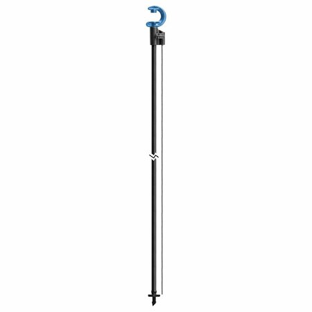 THRIFCO PLUMBING CFd Downspray Galvanized Wire Stake Assembly with Shut-Off Clip 9421441